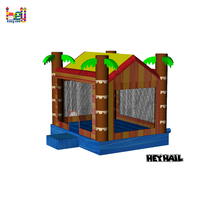 Château gonflable régulier de 13 x 13 pieds, intérieur/extérieur, en PVC, pour enfants