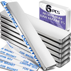 Imán de Barra de Neodimio N52 de Tierras Raras con Recubrimiento de Níquel, Resistente, Curvado, de Gran Potencia, Tamaño <span class=keywords><strong>Grande</strong></span>, 10000 Gauss - Product Image 6