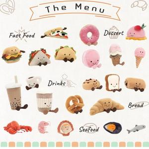 JC Fun Kawaii Cake Doll Bread Dessert Food Series Creative Simulation Plush Toy with PP Cotton Filling for Indoor Wedding - Product Image 4
