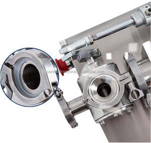 Machine de remplissage de poche de sac de liquide préfabriqué en forme de fermeture éclair de shampooing manuel anormal pour le lait - Product Image 2