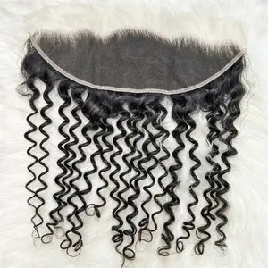 13x4 Loose Deep Super Thin HD Lace 20A Natural Hairline Lace Frontal ,100% cheveux humains brésiliens 13x4 Lace Frontal