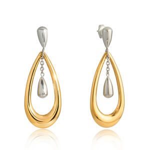 ต่างหูหยดน้ำสแตนเลสสำหรับผู้หญิง <span class=keywords><strong>E733</strong></span>เครื่องประดับแฟชั่น - Product Image 5