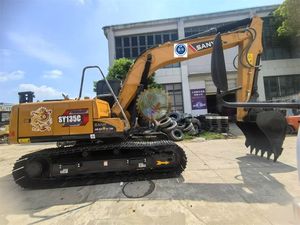 Haute qualité SANY SY215C SY135C pelle 21 tonnes utilisé chine SANY groupe SY215C SY135C Excavadora moteur pompe moteur PLC SY135C - Product Image 3
