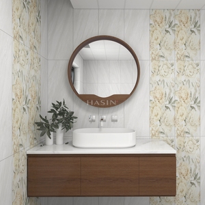 Piastrelle in Porcellana Stile Italiano 300X900, Lussuose Piastrelle Vintage Floreali in Ceramica per Pavimenti e Pareti di Cucina e <span class=keywords><strong>Bagno</strong></span> - Product Image 4