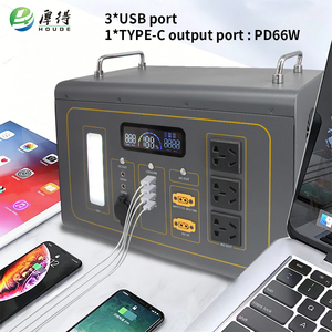 Station d'alimentation portable au prix d'usine, la plus grande batterie LifePo4, vente chaude, alimentation portable 2000W - Product Image 4