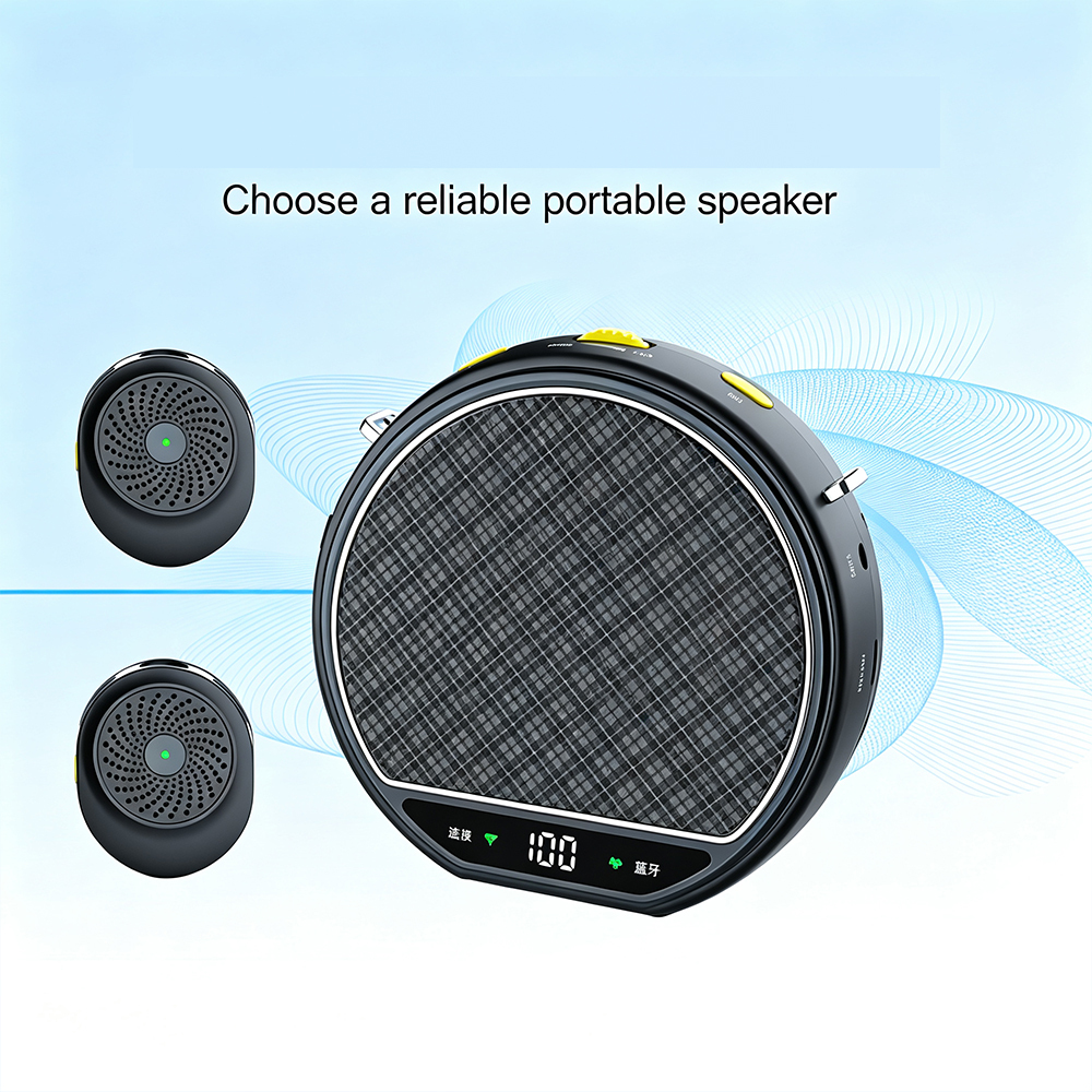 Professional Wireless Voice Amplifier Waistband Portable Blue Tooth Voice Amplifier <strong>Speaker</strong> for Teachers Tour <strong>Guide</strong>