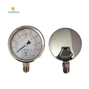 China supplier high quality temperature pressure gauges