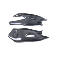 Cache-bras oscillant arrière en fibre de carbone sèche 3K, finition brillante/mate, fixation directe, léger, durable, trous de fixation pré-percés, Yamaha YZF-R1