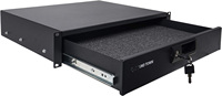 Tiroir de rack verrouillable 19 pouces 2U/3U/4U, avec mousse de protection