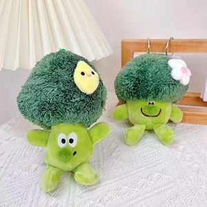 Porte-clés en alliage de zinc Florets Plush, motif dessin animé, imprimé 6 couleurs, cadeau amusant, Sœur Légumes, Mignon et original, Vente en gros - Product Image 5