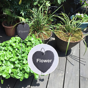 Étiquette d'étiquette de plante en <span class=keywords><strong>ardoise</strong></span> de forme carrée et rectangulaire <span class=keywords><strong>pour</strong></span> <span class=keywords><strong>jardin</strong></span> et floral - Product Image 6