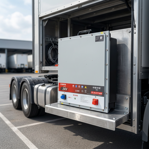 Batterie LiFePO4 24V à longue durée de vie pour camions commerciaux et véhicules de stationnement - Product Image 1