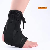Attelle de cheville réglable, protège-cheville pour femmes et hommes, stabilisateur de pied à lacets pour la course, le basketball et la sécurité sportive