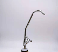 Filtre à eau potable pour robinet à col d'oie 1/4 ''pour osmose inverse et système de filtre évier cuisine cuisine nettoyage