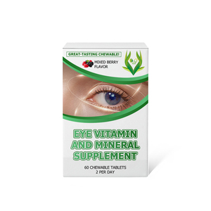 Factory Direct Eye Vitamin And Mineral Supplement Chewable Tablets Eye <b>Mixed</b> Berry Flavor Health Support Immune Health Tablets - Product Image 1