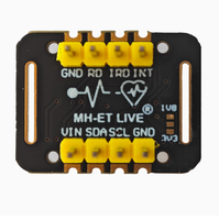 MAX30102 modul Sensor denyut jantung, suku cadang sirkuit detak jantung deteksi Puls Rainbowsemi