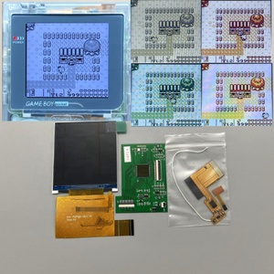 หน้าจอ LCD ซ่อมแซมปรับความสว่างได้ Funnymoded IPS V2 สำหรับ Nintendo Gameboy Pocket GBP หน้าจอเรืองแสง - Product Image 6