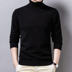 <strong>Men's</strong> 100%wool Basic Knitwear Long Sleeve <strong>Turtle</strong> <strong>Neck</strong> <strong>Jumpers</strong> for <strong>Men</strong> - Product Image 4