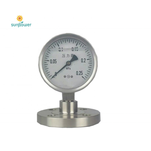 ฉงชิ่ง 52 มม.ด้านล่าง 1/8NPT <span class=keywords><strong>760</strong></span> <span class=keywords><strong>mmhg</strong></span> เกจวัดความดันปั๊มสุญญากาศ - Product Image 2