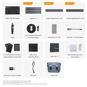 Escáner 3D Portátil MIRACO Plus REVOPOINT, Kit de Metrología Fotogramétrica, Precisión de 0.02 mm, Material ABS, Multi-OS - Product Image 5