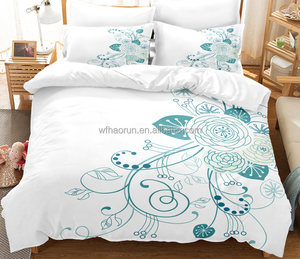 Personnalisation d'usine ensemble de literie 100% coton housse de <span class=keywords><strong>couette</strong></span> de qualité meilleure qualité prix <span class=keywords><strong>moins</strong></span> <span class=keywords><strong>cher</strong></span> 3D Technics Polyester pur - Product Image 2