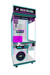 Neofuns tùy chỉnh đồng tiền hoạt động trò chơi máy kim loại trong suốt Claw Crane vui chơi giải trí bán hàng tự động Arcade với hóa đơn chấp nhận - Product Image 2