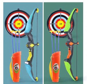 <b>Bow</b> and Arrow Kids With Standing Target Arrows Quivers Archery Set Sale Outdoor Toys for Children Boys Toy Kit - Product Image 2