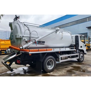 Camión de Succión de Aguas Residuales Foton 4x2 con Tanque de Vacío, Precio de Fábrica en China - Product Image 5