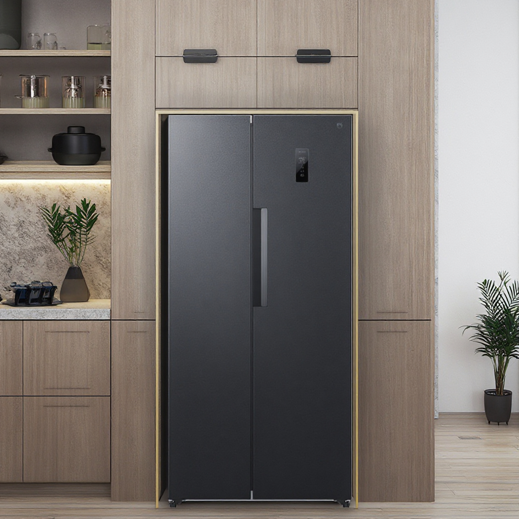xiaomi Mijia Ai Smart Refrigerator Double Door 501l Ice Making Deep Freezer Refrigerator
