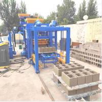 Machine à mouler des blocs de béton interverrouillés Fuda Factory QT4-18, machine à fabriquer des briques automatiques en ciment, prix de vente