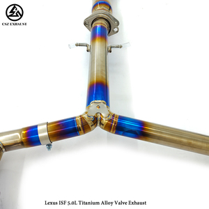 Csz <span class=keywords><strong>ท่อ</strong></span>ไอเสียไทเทเนียมเหมาะอย่างยิ่งสำหรับ V8 5.0L เล็กซัส ISF <span class=keywords><strong>ท่อ</strong></span>ไอเสียแบบ catback เพลาหลัง<span class=keywords><strong>ท่อ</strong></span>ไอเสีย - Product Image 5