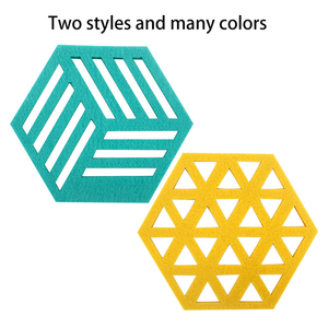 Posavasos de Fieltro de Poliéster Clásico de Diseño Nuevo, Precio Económico, Reutilizable, Duradero y Resistente al Calor para Uso Diario en el Hogar y Hoteles - Product Image 5