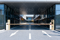 Système de reconnaissance de plaques d'immatriculation commercial CTP-TD19-LCD Écran LCD 18,5 pouces Intégration de barrière
