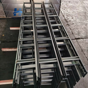 Aluminum Alloy Cable Ladder Indoor Outdoor Cable Trunking Raceway Floor Cable Management System Factory Direct - Product Image 1