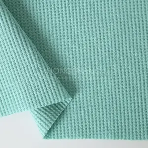 9192 # 58% Baumwolle 38% Polyester 4% Spandex 200g Waffel gewebe Baumwoll gewebe für feste Waffel verdicken Stoff Dusch vorhang bindung