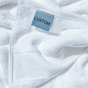 Khách sạn sang trọng 90*180cm thêm Lớn Khăn tắm nhiều màu bạch kim satin bông khăn tắm tấm - Product Image 5