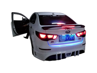 Kit carrosserie compact (lame avant, jupes latérales, lame arrière) pour Kia K2 Rio QB Berline 2011-2016