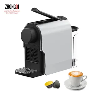 Rot Weiß Schwarz Edelstahl Kaffee Haushalt Reise Anti-Spill-Technologie Tragbare Single Serve Kaffee maschine