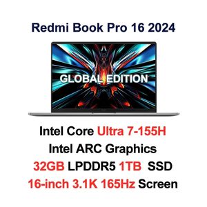 Redmibook Pro 16 2024" 3.1K 120Hz Intel Core Ultra /32 Go de RAM 1/2 To SSD PCIe 4.0 140W Super Charge Ordinateur portable - Product Image 2