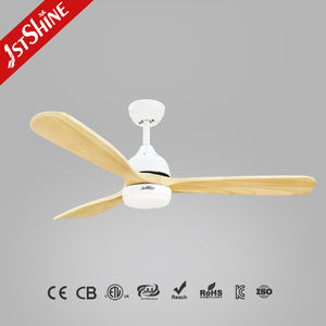 1stshine Ventilateur de plafond Maison Économie d'énergie Large tension Utilisation Intérieur DC Moteur cuivre Ventilateur de plafond bon marché avec éclairage LED - Product Image 1