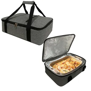 Popular Featured Suppliers Support Customization Fashion Products Insulated Casserole Carrier Cooler Lunch Hot Food Carry Bag