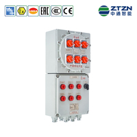 Boîte de distribution d'énergie anti-explosion IP66 BXK-T en alliage d'aluminium pour applications d'éclairage et de contrôle 1-630A