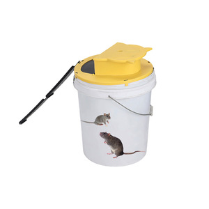 Piège à souris automatique à rabat, à réinitialisation automatique, à semi-conducteurs, <span class=keywords><strong>pour</strong></span> <span class=keywords><strong>intérieur</strong></span> et extérieur, réutilisable, attrape-rats, compatible 5 gallons - Product Image 2