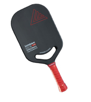 Raquette de pickleball en fibre de carbone personnalisée, professionnelle, légère, 14 mm, avec balles de pickleball