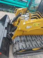 Gebrauchter Premium CAT 299D3 Kompakt-Raupenlader mit Vertikallift und Schwebesystem für schlammige Baustellen und Multianhänger-Einsätze