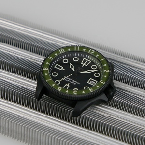 Caja de Reloj de Pulsera 007 3H Super Luminosa, 20 ATM, Cristal de Zafiro Negro Mate, Movimiento NH35, Correa de Goma, Apta para Relojes 007 3H de 20 ATM - Product Image 3