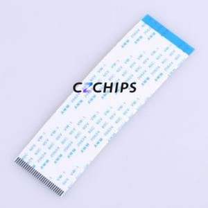 KH-FFC-V1.0-29P-100MM FFC Cable (Flexible Flat Cable) P=1mm Connector 29P 1mm 0.3mm Reverse - Product Image 1