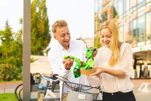 Conception d'emballage personnalisée, boîte cadeau originale pour salade alimentaire, chaussettes mi-mollet unisexes - Product Image 3