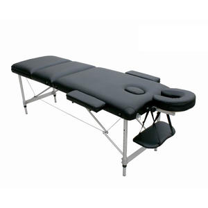 Portable Home <b>Folding</b> Beauty <b>Bed</b> Aluminum Alloy Massage <b>Bed</b> for Tattoo Embroidery Acupuncture Therapy Treatment Application - Product Image 2