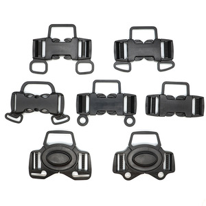 Hebilla de seguridad de cinco puntos para cochecito de bebé, 90 mm x 65 mm, de plástico. - Product Image 4